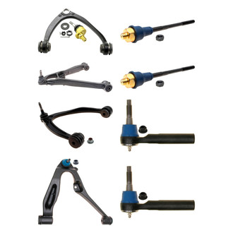 ACDelco® - Professional™ Front Lower and Upper Control Arm with Ball Joint and Tie Rod End Kit