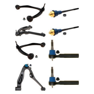 ACDelco® - Professional™ Front Lower and Upper Control Arm with Ball Joint and Tie Rod End Kit