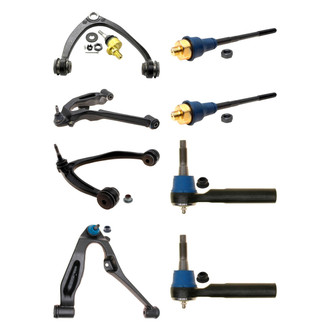 ACDelco® - Professional™ Front Lower and Upper Control Arm with Ball Joint and Tie Rod End Kit