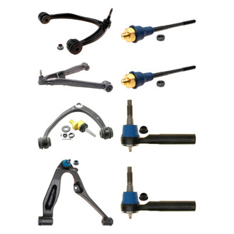 ACDelco® - Professional™ Front Lower and Upper Control Arm with Ball Joint and Tie Rod End Kit