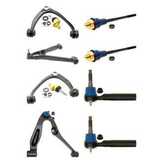 ACDelco® - Professional™ Front Lower and Upper Control Arm with Ball Joint and Tie Rod End Kit
