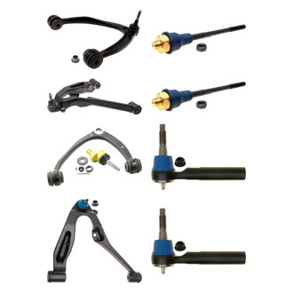 ACDelco® - Professional™ Front Lower and Upper Control Arm with Ball Joint and Tie Rod End Kit