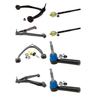 ACDelco® - Professional™ Front Lower and Upper Control Arm with Ball Joint and Tie Rod End Kit
