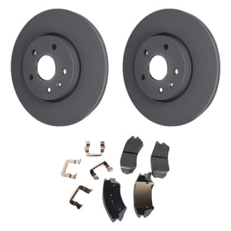 ACDelco® - GM Genuine Parts™ Plain Brake Kit with Semi-Metallic Pads