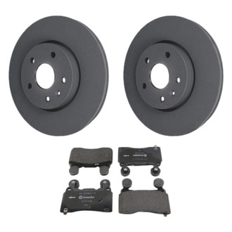 ACDelco® - GM Genuine Parts™ Plain Front Brake Kit with Semi-Metallic Pads