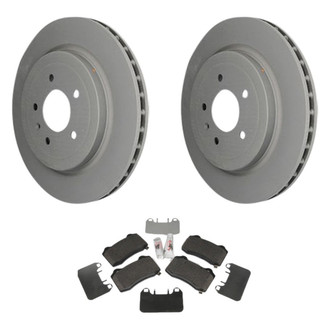 ACDelco® - GM Genuine Parts™ 1-Piece Plain Brake Kit with Semi-Metallic Brake Pads