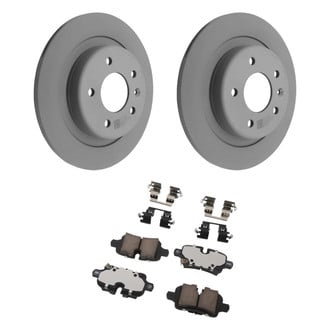 ACDelco® - GM Genuine Parts™ 1-Piece Plain Brake Kit with Semi-Metallic Brake Pads
