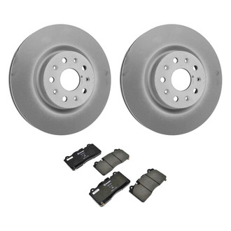 ACDelco® - GM Genuine Parts™ Plain Front Brake Kit with Semi-Metallic Pads