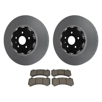 ACDelco® - GM Genuine Parts™ Plain Front Brake Kit with Semi-Metallic Pads