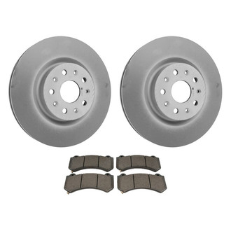 ACDelco® - GM Genuine Parts™ Plain Front Brake Kit with Semi-Metallic Pads