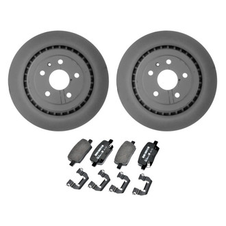 ACDelco® - GM Genuine Parts™ Plain Rear Brake Kit with Semi-Metallic Pads