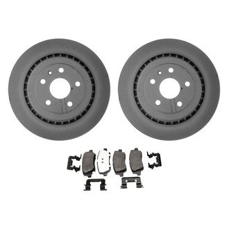 ACDelco® - GM Genuine Parts™ Plain Rear Brake Kit with Semi-Metallic Pads
