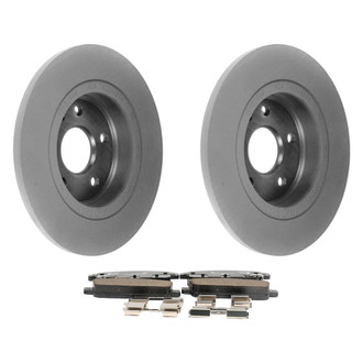 ACDelco® - GM Genuine Parts™ 1-Piece Plain Brake Kit with Ceramic Brake Pads