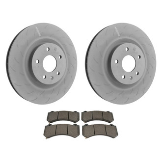 ACDelco® - GM Genuine Parts™ Plain Front Brake Kit with Semi-Metallic Pads