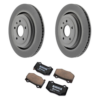 ACDelco® - GM Genuine Parts™ Plain Brake Kit with Semi-Metallic Pads