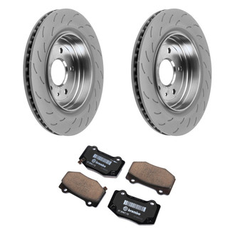 ACDelco® - GM Genuine Parts™ Plain Brake Kit with Semi-Metallic Pads