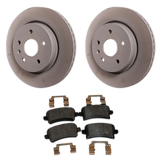 ACDelco® - GM Genuine Parts™ Plain Rear Brake Kit with Semi-Metallic Pads