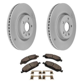 ACDelco® - GM Genuine Parts™ Plain Front Brake Kit with Semi-Metallic Pads