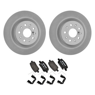 ACDelco® - GM Genuine Parts™ Plain Rear Brake Kit with Semi-Metallic Pads