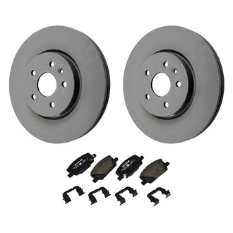 ACDelco® - GM Genuine Parts™ Plain Front Brake Kit with Semi-Metallic Pads