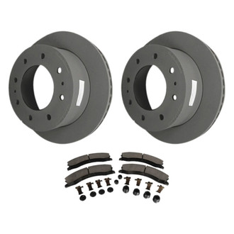 ACDelco® - GM Genuine Parts™ 1-Piece Plain Brake Kit with Ceramic Brake Pads
