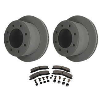 ACDelco® - GM Genuine Parts™ Plain Rear Brake Kit with Ceramic Pads