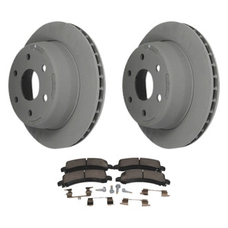 ACDelco® - GM Genuine Parts™ Plain Rear Brake Kit with Semi-Metallic Pads
