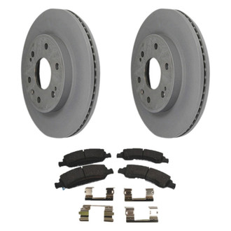 ACDelco® - GM Genuine Parts™ Plain Front Brake Kit with Ceramic Pads