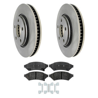 ACDelco® - Silver™ Front Brake Kit with Ceramic Pads
