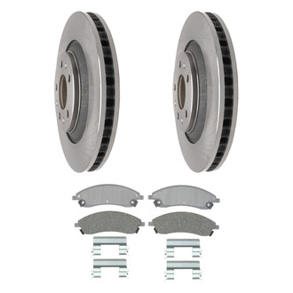 ACDelco® - Silver™ Front Brake Kit with Ceramic Pads
