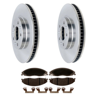 ACDelco® - Silver™ Front Brake Kit with Ceramic Pads