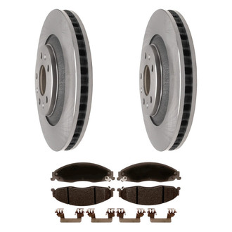 ACDelco® - Silver™ Front Brake Kit with Ceramic Pads