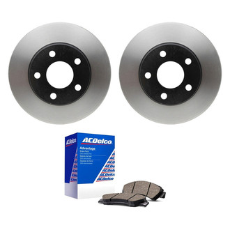 ACDelco® - Silver™ Front Brake Kit with Ceramic Pads