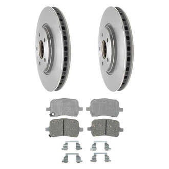 ACDelco® - Silver™ Front Brake Kit with Ceramic Pads