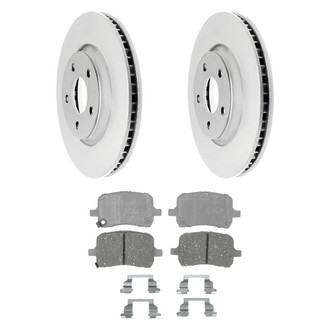 ACDelco® - Silver™ Front Brake Kit with Ceramic Pads