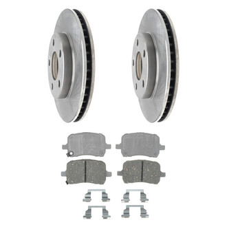ACDelco® - Silver™ Front Brake Kit with Ceramic Pads