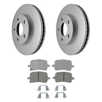 ACDelco® - Silver™ Front Brake Kit with Ceramic Pads