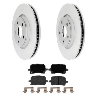 ACDelco® - Silver™ Front Brake Kit with Ceramic Pads