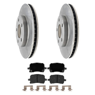 ACDelco® - Silver™ Front Brake Kit with Ceramic Pads