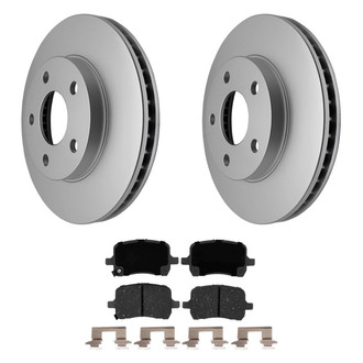 ACDelco® - Silver™ Front Brake Kit with Ceramic Pads