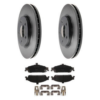 ACDelco® - Silver™ Front Brake Kit with Ceramic Pads