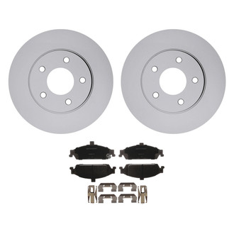 ACDelco® - Silver™ Front Brake Kit with Ceramic Pads
