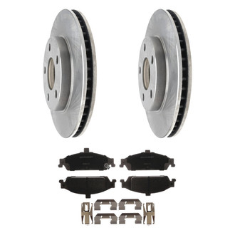 ACDelco® - Silver™ Front Brake Kit with Ceramic Pads