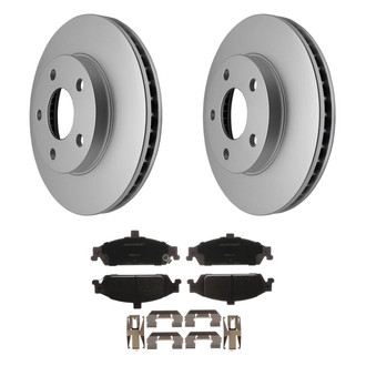 ACDelco® - Silver™ Front Brake Kit with Ceramic Pads
