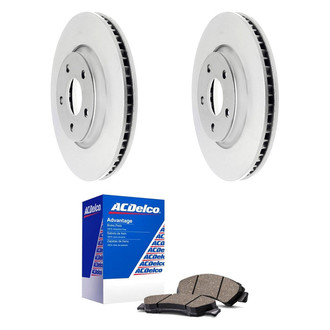 ACDelco® - Silver™ Front Brake Kit with Ceramic Pads