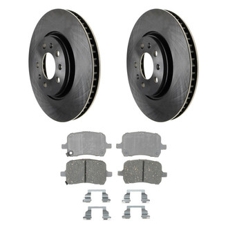 ACDelco® - Silver™ Front Brake Kit with Ceramic Pads