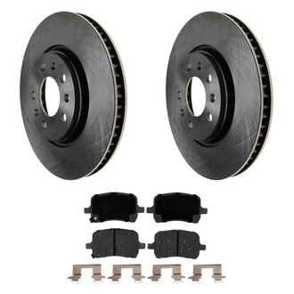 ACDelco® - Silver™ Front Brake Kit with Ceramic Pads