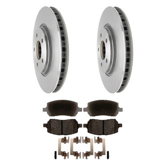 ACDelco® - Silver™ Front Brake Kit with Ceramic Pads