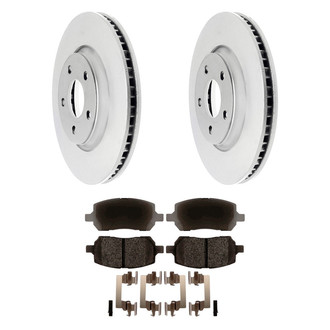 ACDelco® - Silver™ Front Brake Kit with Ceramic Pads