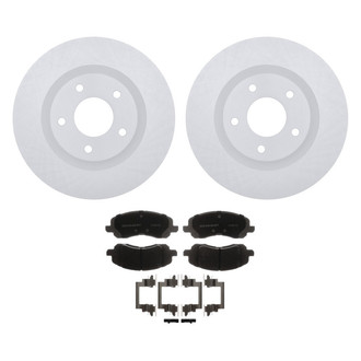 ACDelco® - Silver™ Front Brake Kit with Ceramic Pads